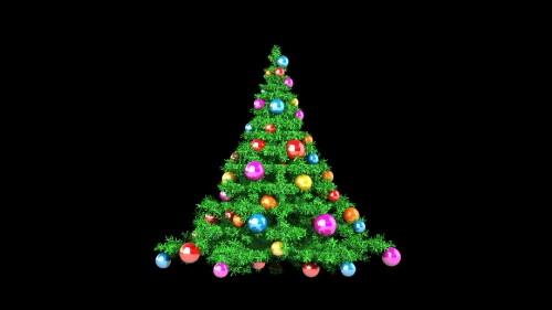 Animation Christmas tree