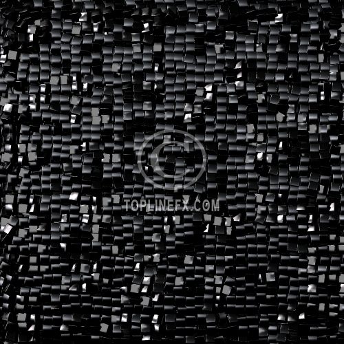 Abstract dark pixel background,  made of black cubes.