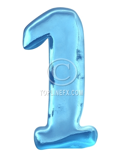 Blue ice Number 1