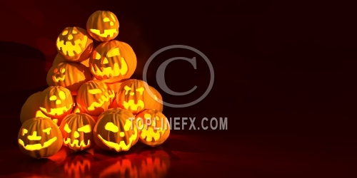 Halloween pumpkins v2