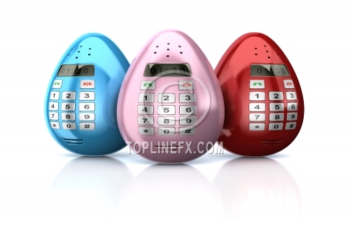 Mobile phones like Easter egg