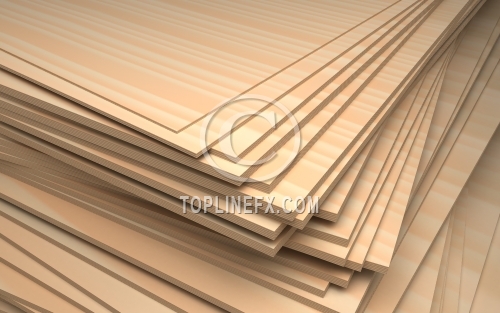 Set of plywood