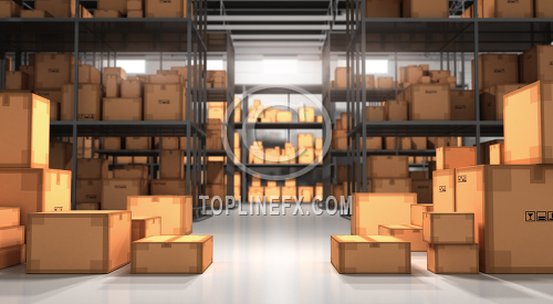 Warehouse and Boxes