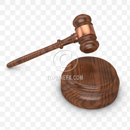 Wooden Judge Gavel